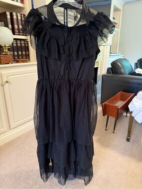 Wednesday Addams "Raven Dance" inspired costume dress